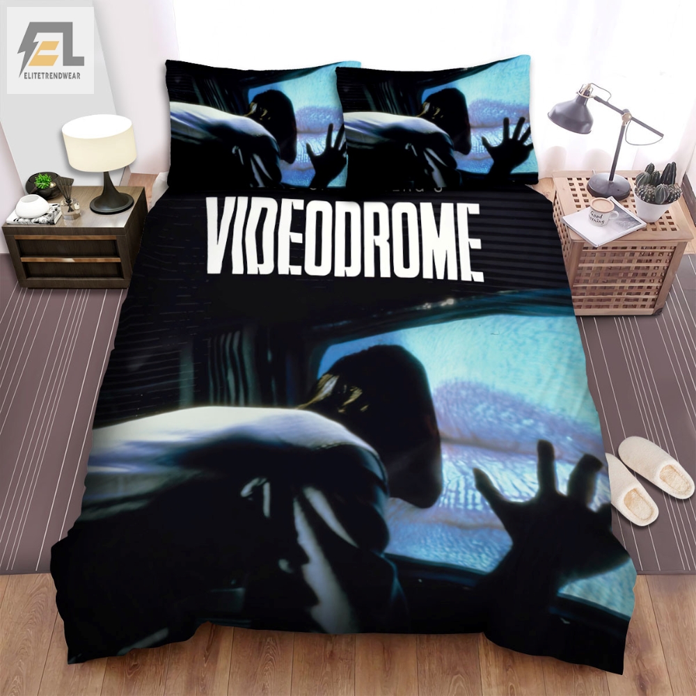 Videodrome 1983 The Criterion Collection Movie Poster Bed Sheets Spread Comforter Duvet Cover Bedding Sets 