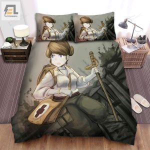 Video Games Valiant Hearts The Great War Anna In Anime Art Bed Sheets Spread Duvet Cover Bedding Sets elitetrendwear 1 1