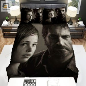 Video Games The Last Of Us Poster Of Game Bed Sheets Spread Duvet Cover Bedding Sets elitetrendwear 1 1