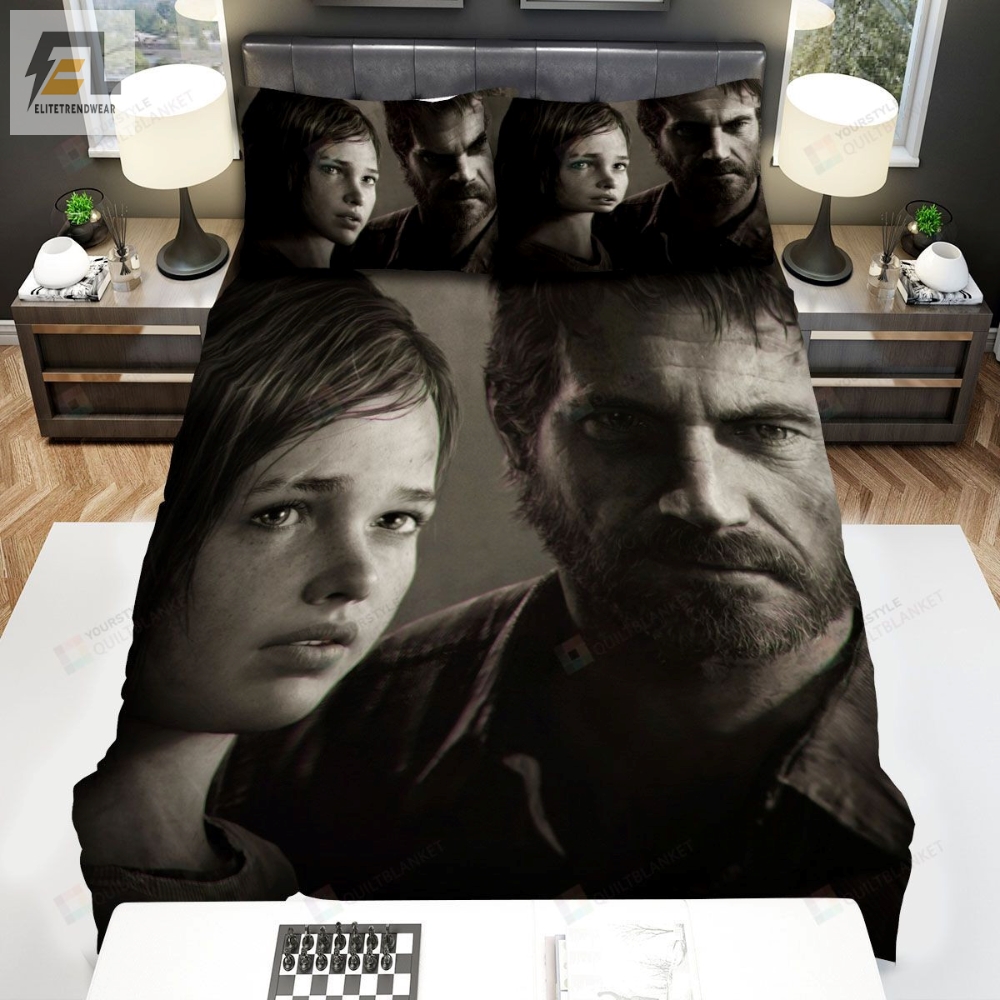 Video Games The Last Of Us Poster Of Game Bed Sheets Spread Duvet Cover Bedding Sets 