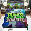 Video Games Plants Vs Zombies Tap To Start Bed Sheets Spread Duvet Cover Bedding Sets elitetrendwear 1