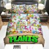 Video Games Plants Vs Zombies Plants In The Case Bed Sheets Spread Duvet Cover Bedding Sets elitetrendwear 1