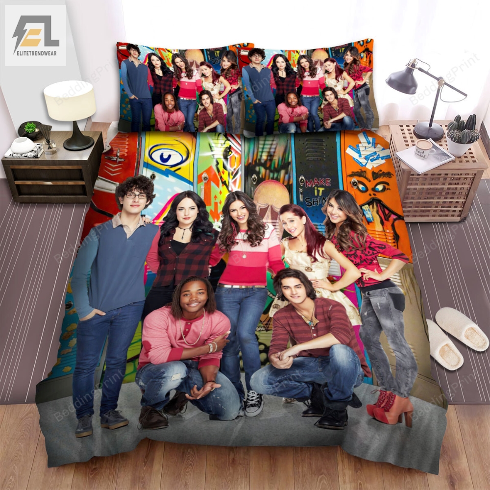 Victorious Movie Poster 4 Bed Sheets Duvet Cover Bedding Sets 