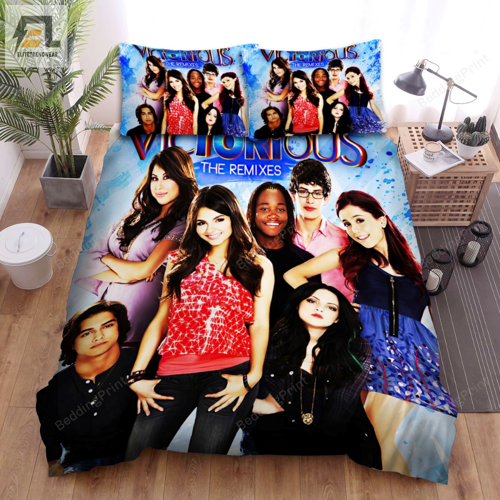 Victorious Movie Poster 5 Bed Sheets Duvet Cover Bedding Sets 
