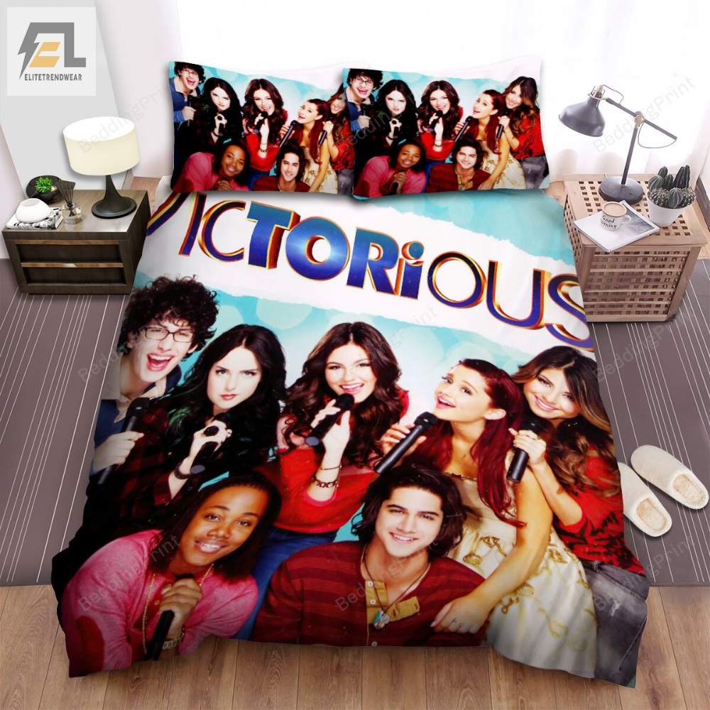 Victorious Movie Poster 3 Bed Sheets Duvet Cover Bedding Sets 