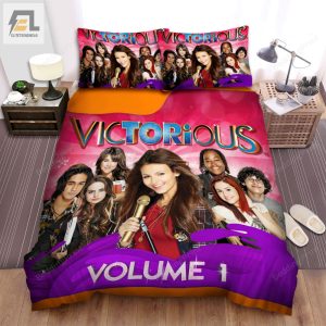 Victorious Movie Poster 1 Bed Sheets Duvet Cover Bedding Sets elitetrendwear 1 1