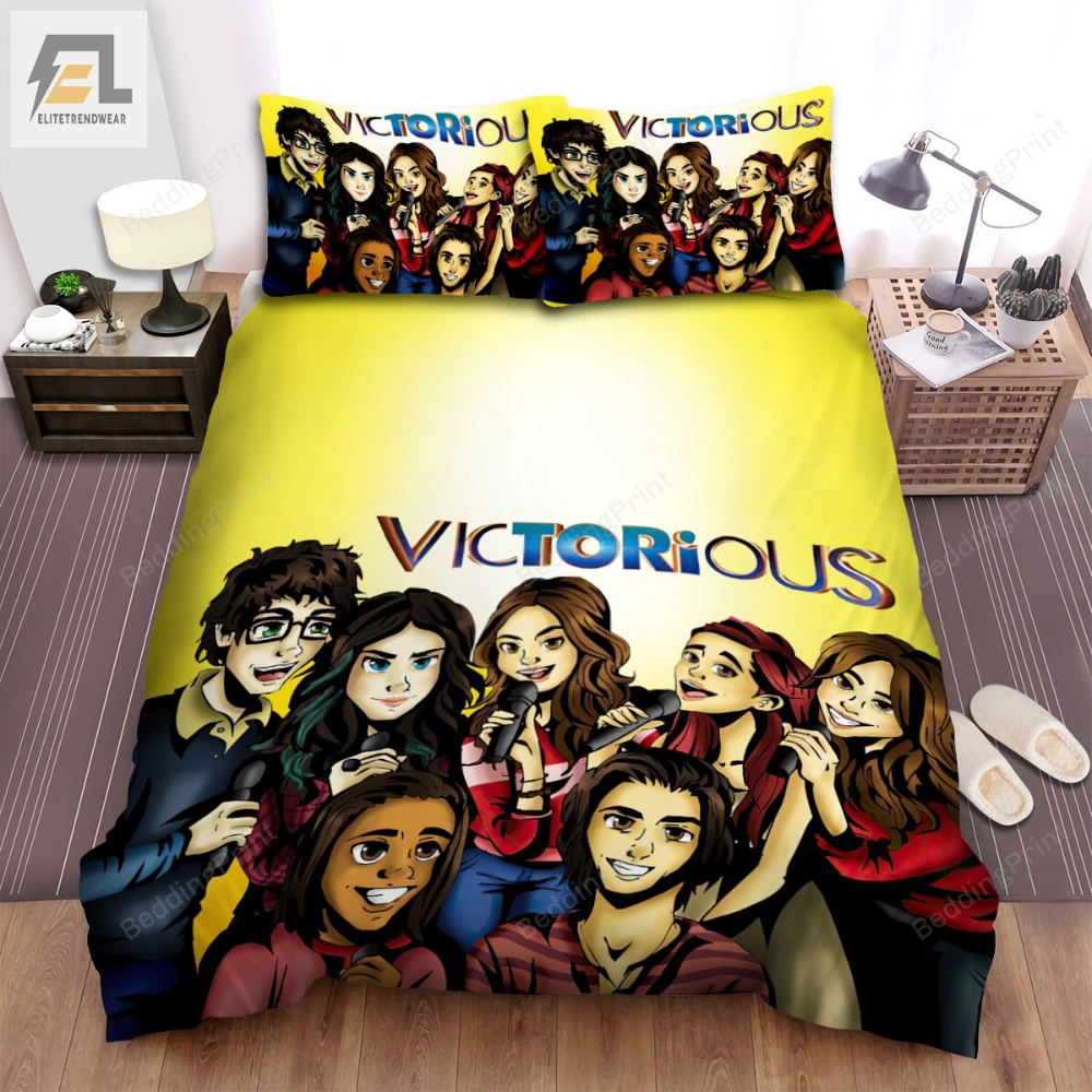 Victorious Movie Art 2 Bed Sheets Duvet Cover Bedding Sets 