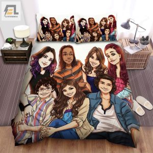 Victorious Movie Art 1 Bed Sheets Duvet Cover Bedding Sets elitetrendwear 1 1