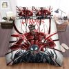 Venom Let There Be Carnage Movie White Background Art Bed Sheets Duvet Cover Bedding Sets elitetrendwear 1