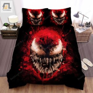 Venom Let There Be Carnage Movie Talenthouse Bed Sheets Duvet Cover Bedding Sets elitetrendwear 1 1