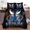 Venom Let There Be Carnage Movie Monsters Face To Face Bed Sheets Spread Comforter Duvet Cover Bedding Sets elitetrendwear 1
