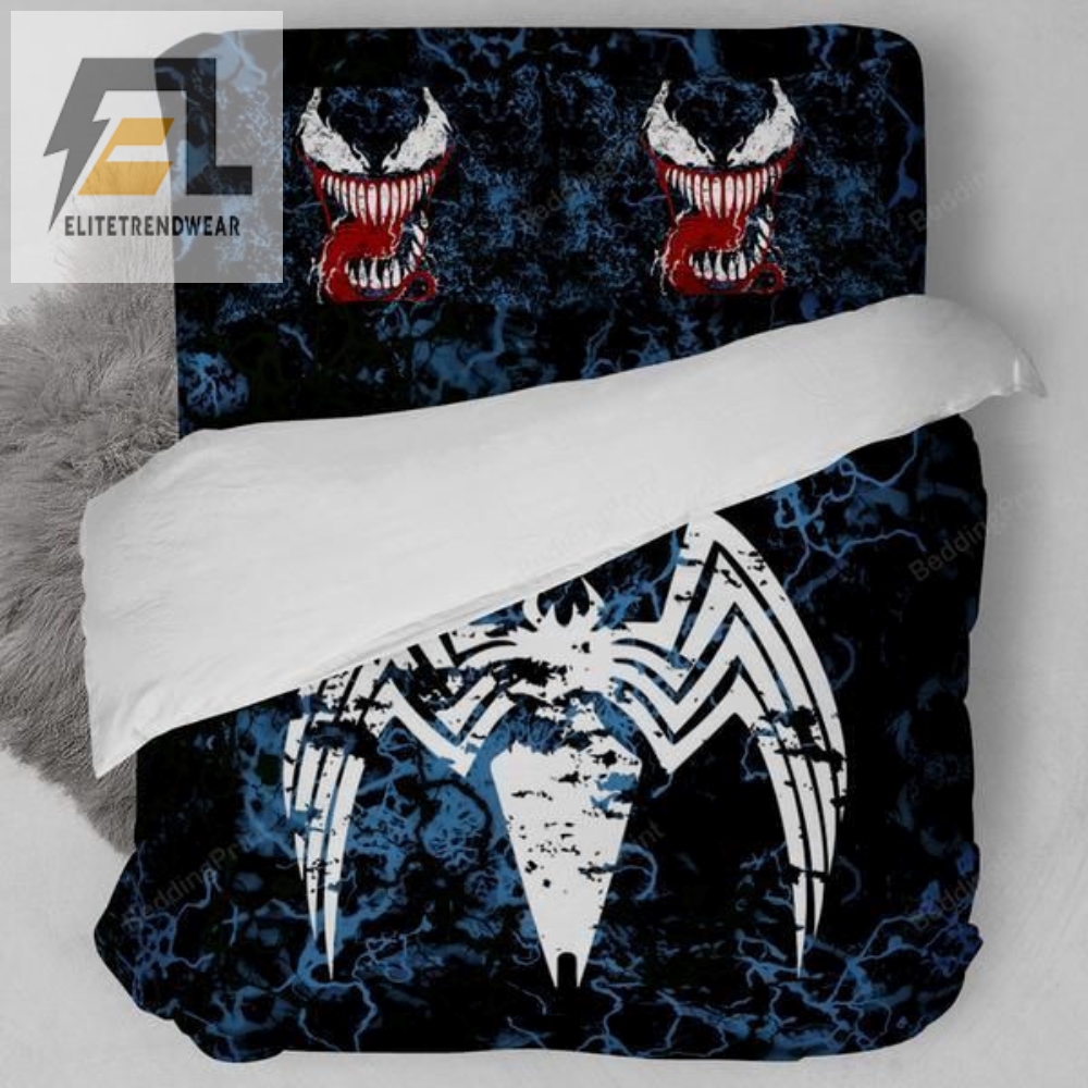 Venom 3D Printed Duvet Cover Bedding Set 