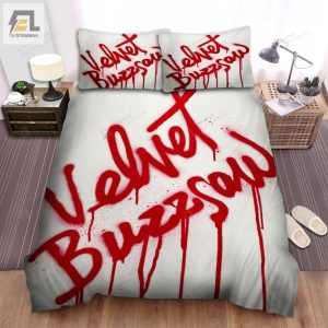 Velvet Buzzsaw Movie Poster Bed Sheets Spread Comforter Duvet Cover Bedding Sets Ver 3 elitetrendwear 1 1