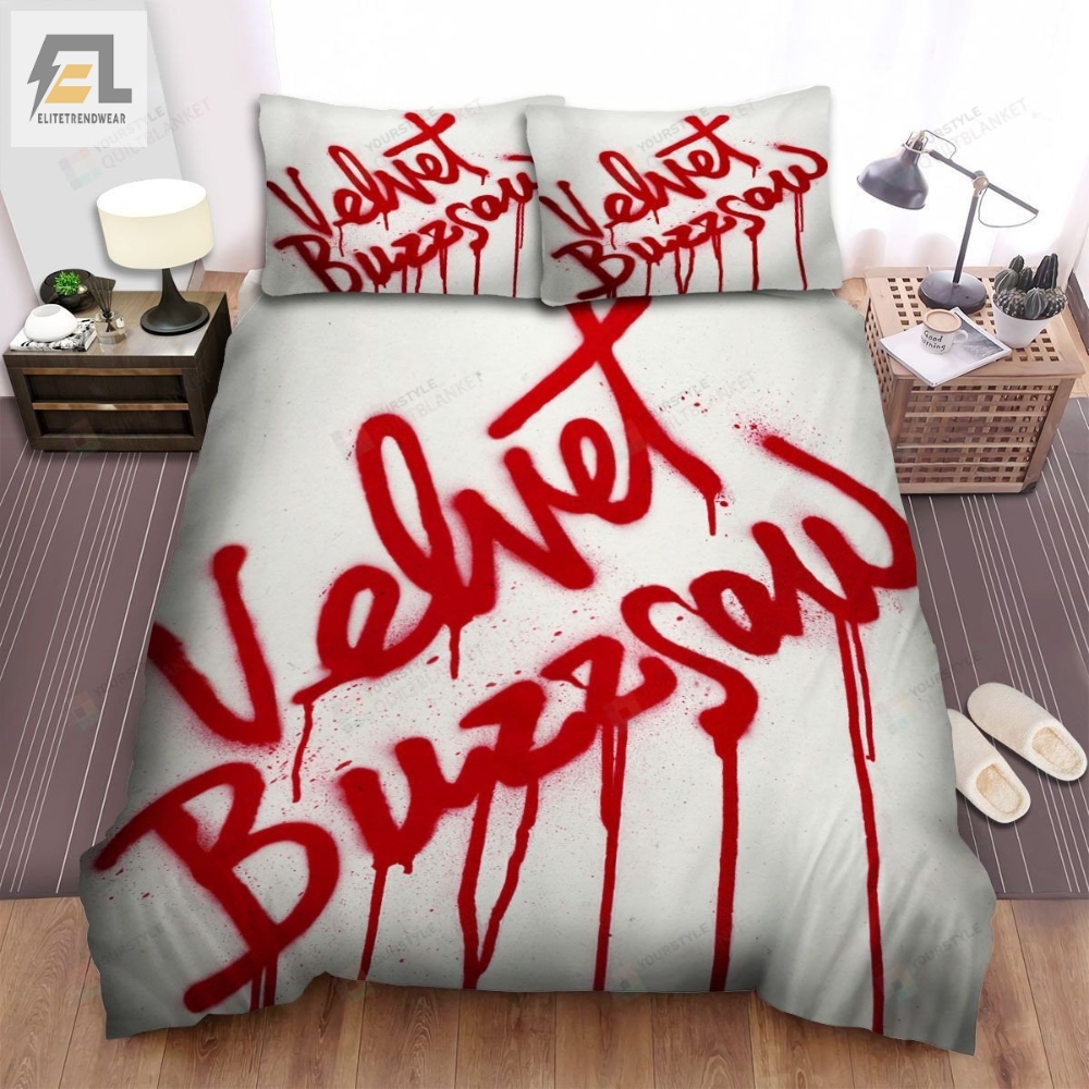 Velvet Buzzsaw Movie Poster Bed Sheets Spread Comforter Duvet Cover Bedding Sets Ver 3 
