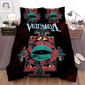 Veil Of Maya Band Innovative Eyes Bed Sheets Spread Comforter Duvet Cover Bedding Sets elitetrendwear 1 1