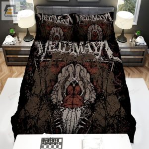 Veil Of Maya Band Horror Picture Bed Sheets Spread Comforter Duvet Cover Bedding Sets elitetrendwear 1 1