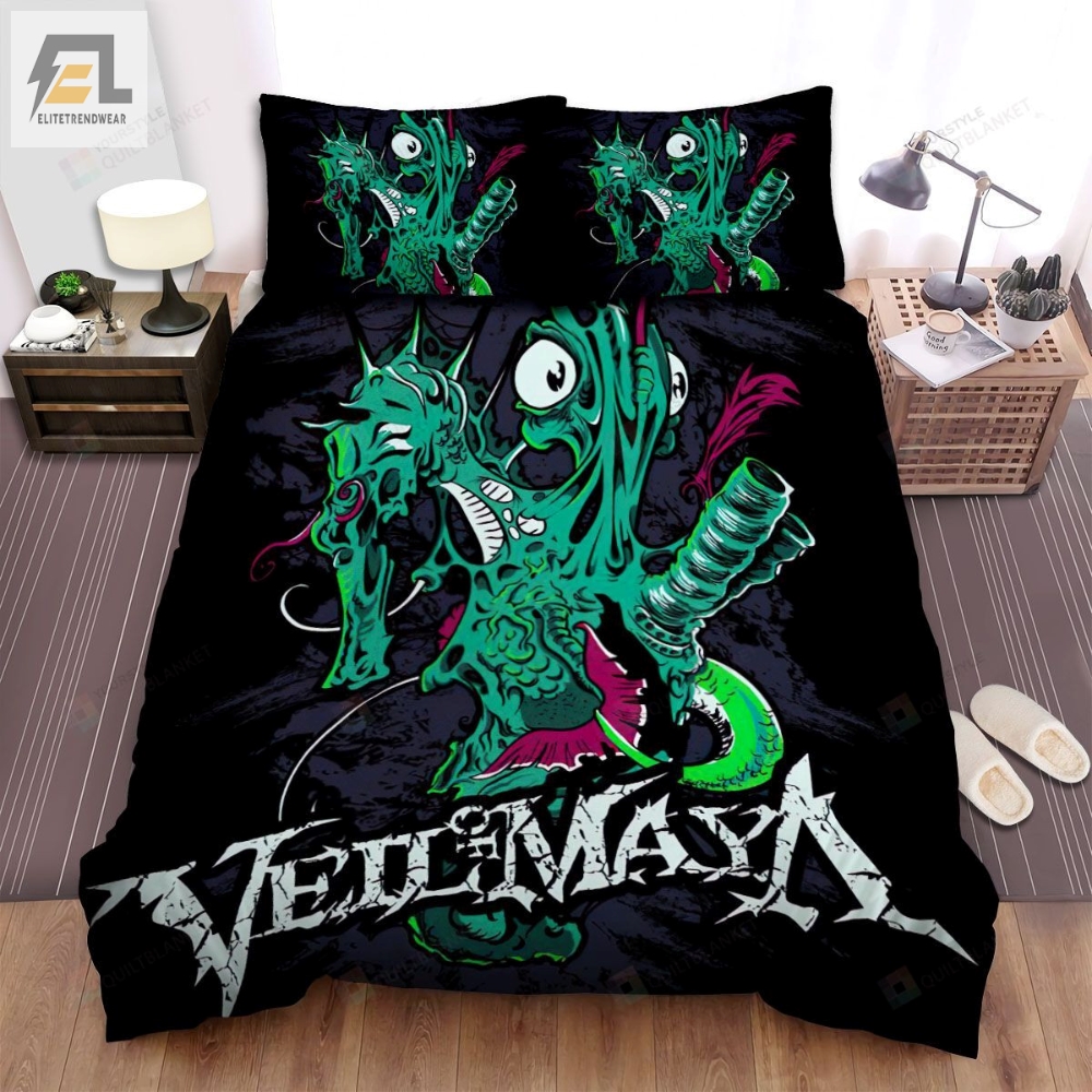 Veil Of Maya Band Art Picture Bed Sheets Spread Comforter Duvet Cover Bedding Sets 