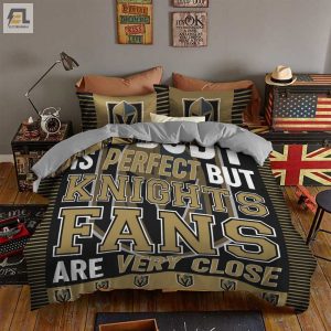 Vegas Golden Knights Bedding Set Duvet Cover Pillow Cases elitetrendwear 1 1