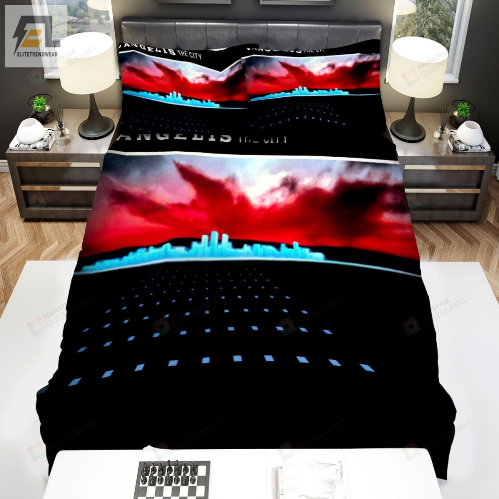 Vangelis The City Album Music Bed Sheets Spread Comforter Duvet Cover Bedding Sets 