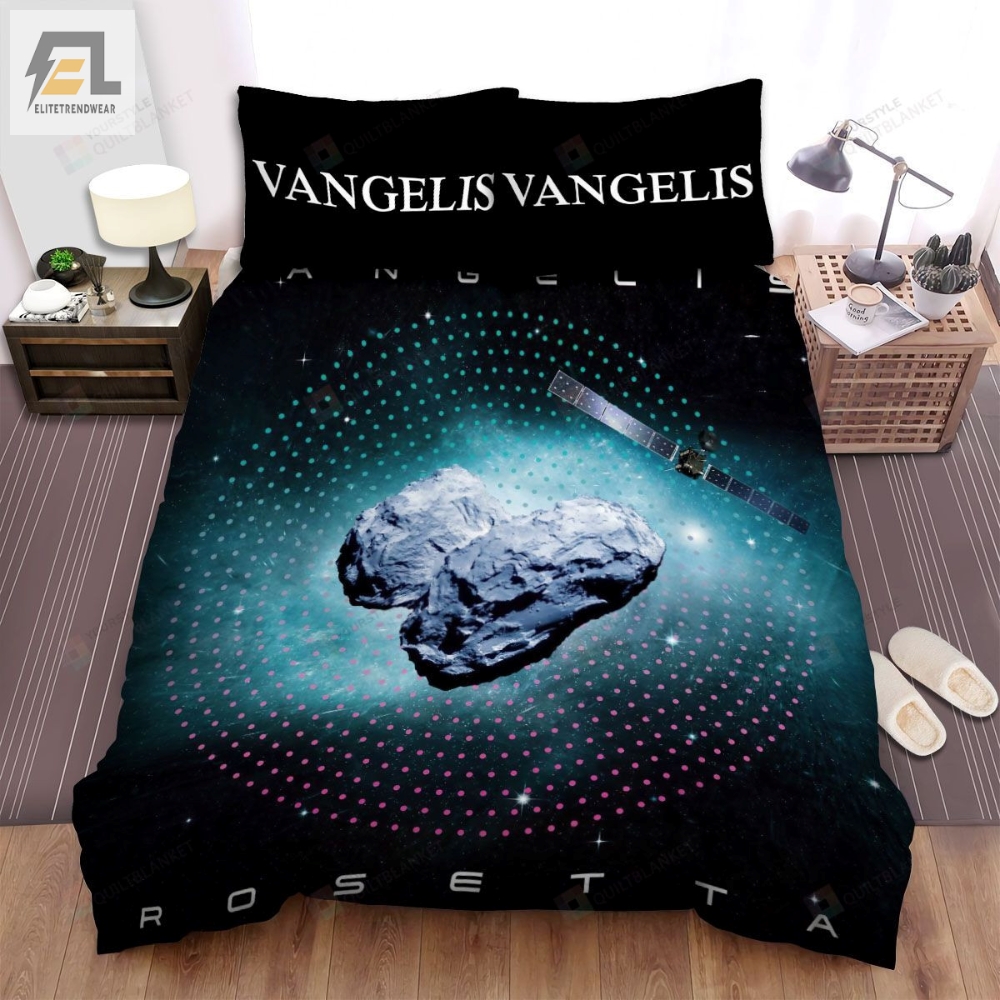 Vangelis Rosetta Album Music Bed Sheets Spread Comforter Duvet Cover Bedding Sets 