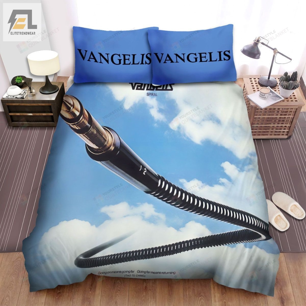 Vangelis Spiral Album Music Bed Sheets Spread Comforter Duvet Cover Bedding Sets 