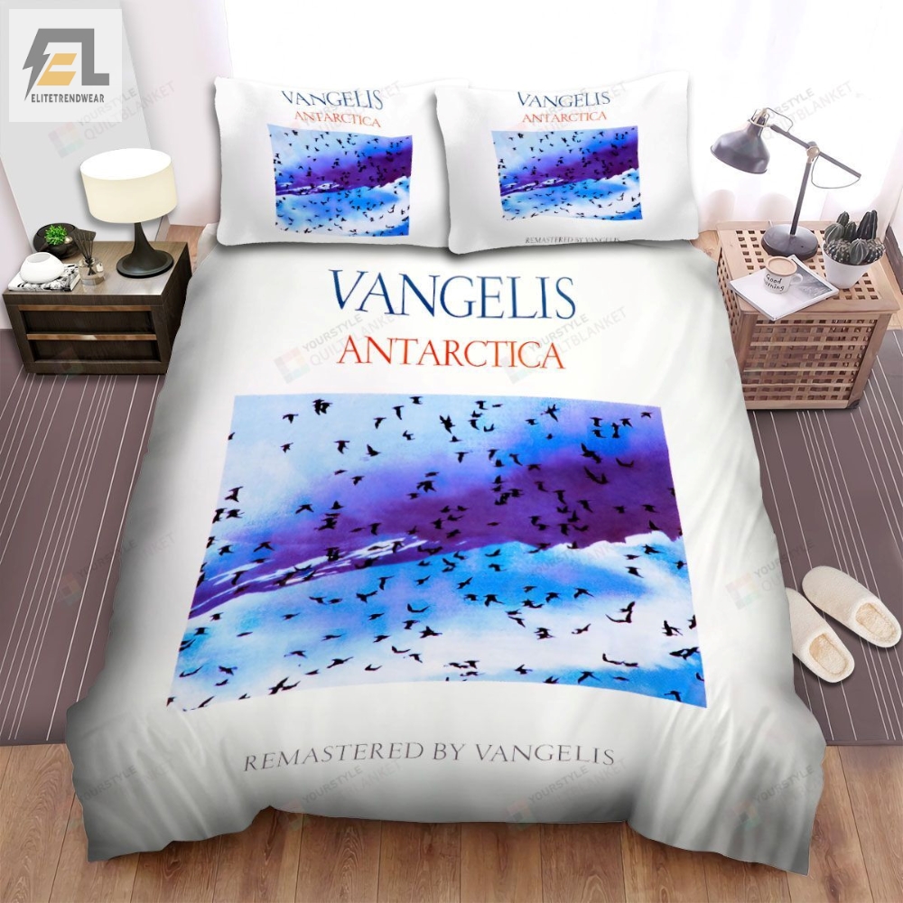 Vangelis Antarctica Album Music Bed Sheets Spread Comforter Duvet Cover Bedding Sets 