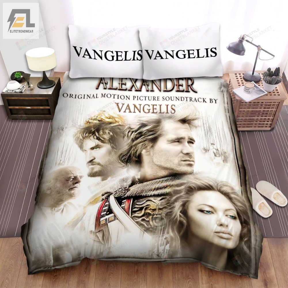 Vangelis Alexander Album Music Bed Sheets Spread Comforter Duvet Cover Bedding Sets 