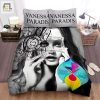 Vanessa Paradis Love Songs Album Cover Bed Sheets Spread Comforter Duvet Cover Bedding Sets elitetrendwear 1
