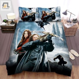 Van Helsing 20162021 Stare And Shoot Movie Poster Bed Sheets Spread Comforter Duvet Cover Bedding Sets elitetrendwear 1 1
