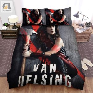 Van Helsing 20162021 Slay All Day Movie Poster Bed Sheets Spread Comforter Duvet Cover Bedding Sets elitetrendwear 1 1