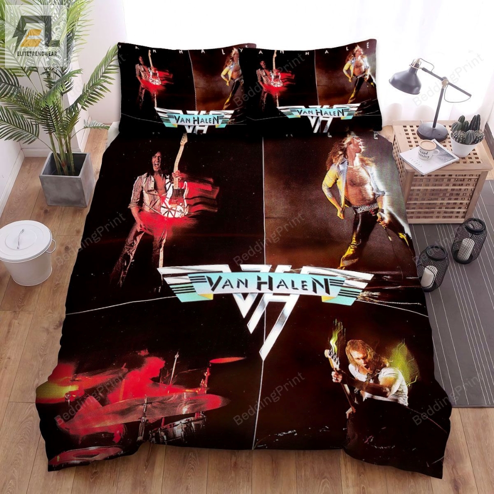 Van Halen Album Cover Bed Sheets Spread Comforter Duvet Cover Bedding Sets 