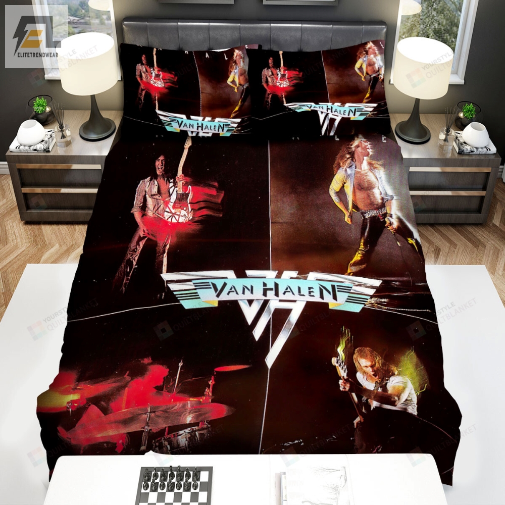 Van Halen Album Cover Bed Sheets Spread Duvet Cover Bedding Sets 