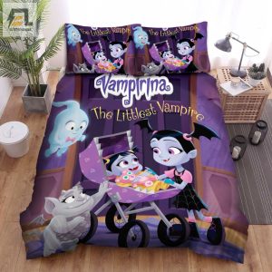 Vampirina The Little Vampire Bed Sheets Spread Duvet Cover Bedding Sets elitetrendwear 1 1