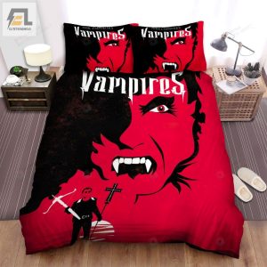 Vampires Poster Bed Sheets Spread Comforter Duvet Cover Bedding Sets elitetrendwear 1 1