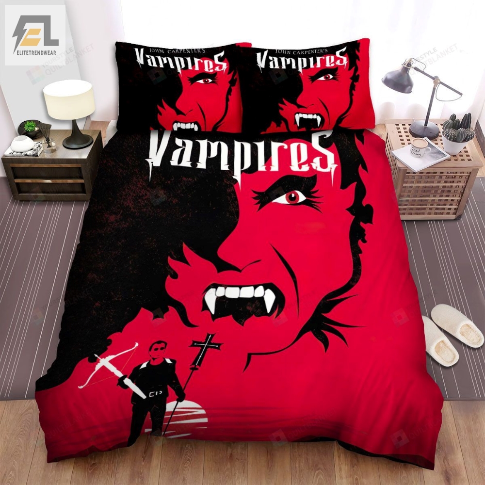 Vampires Poster Bed Sheets Spread Comforter Duvet Cover Bedding Sets 