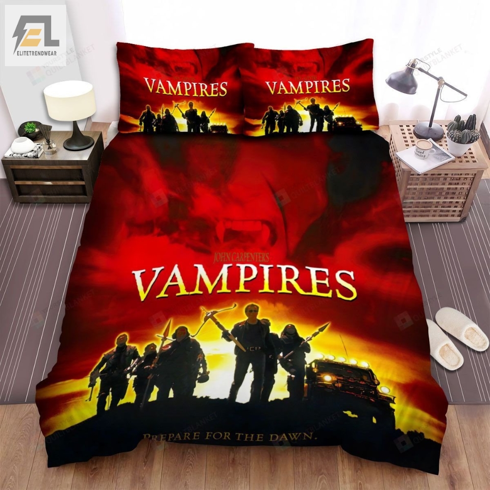 Vampires Poster 2 Bed Sheets Spread Comforter Duvet Cover Bedding Sets 