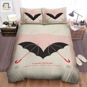 Vampire Weekend Band Umbrella Bed Sheets Spread Comforter Duvet Cover Bedding Sets elitetrendwear 1 1