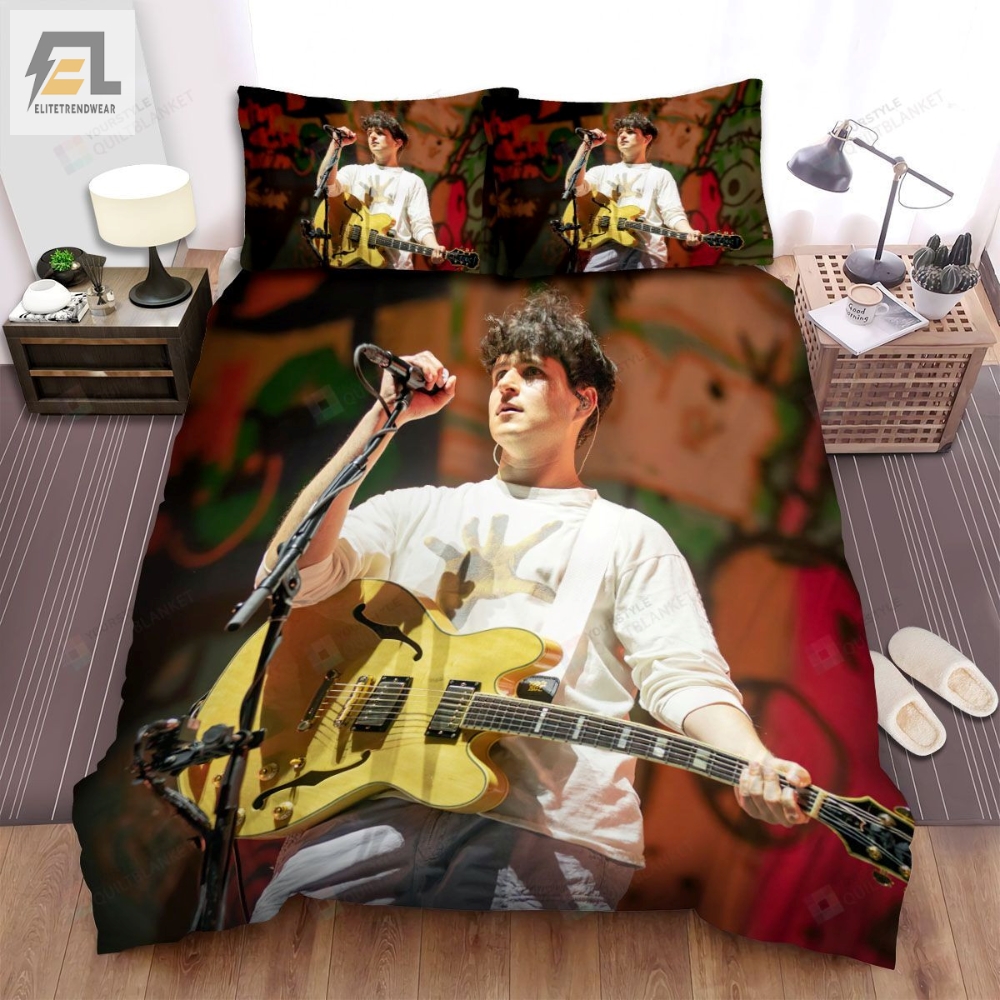 Vampire Weekend Band Stage Bed Sheets Spread Comforter Duvet Cover Bedding Sets 