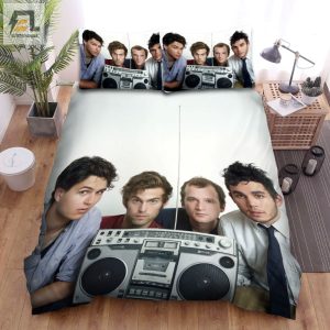 Vampire Weekend Band Radio Bed Sheets Spread Comforter Duvet Cover Bedding Sets elitetrendwear 1 1
