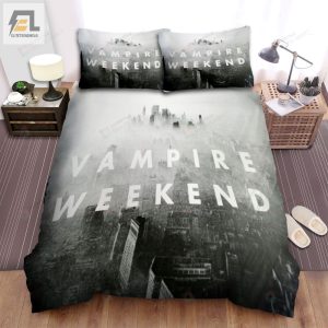 Vampire Weekend Band Foggy Bed Sheets Spread Comforter Duvet Cover Bedding Sets elitetrendwear 1 1