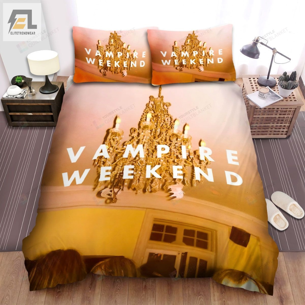Vampire Weekend Band Chanderliers Bed Sheets Spread Comforter Duvet Cover Bedding Sets 
