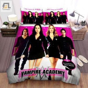 Vampire Academy 2014 Movie Poster Bed Sheets Spread Comforter Duvet Cover Bedding Sets elitetrendwear 1 1