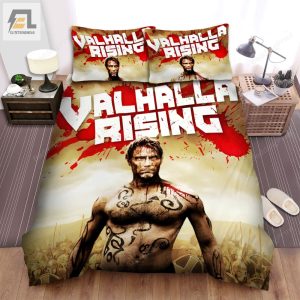 Valhalla Rising 2009 Movie Poster Fanart 2 Bed Sheets Duvet Cover Bedding Sets elitetrendwear 1 1