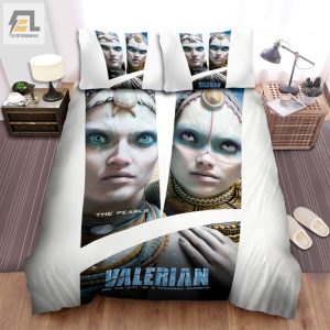 Valerian And The City Of A Thousand Planets 2017 Movie The Pearls Bed Sheets Spread Comforter Duvet Cover Bedding Sets elitetrendwear 1 1