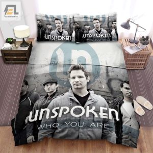 Unspoken Band Who You Are Bed Sheets Spread Comforter Duvet Cover Bedding Sets elitetrendwear 1 1