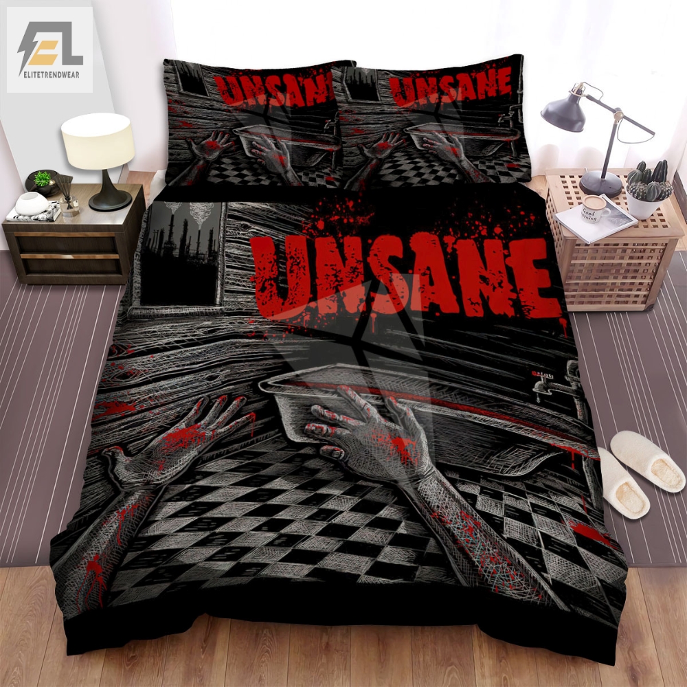 Unsane Movie Digital Art Bed Sheets Spread Comforter Duvet Cover Bedding Sets 