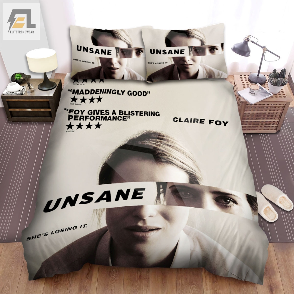 Unsane Movie Poster 1 Bed Sheets Spread Comforter Duvet Cover Bedding Sets 