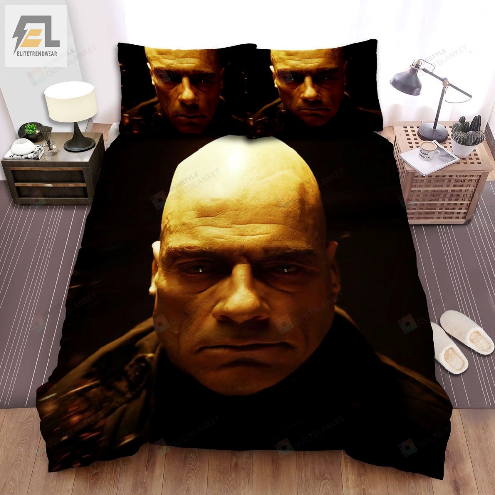 Universal Soldier Day Of Reckoning Movie Van Damme Actor Bed Sheets Spread Comforter Duvet Cover Bedding Sets 