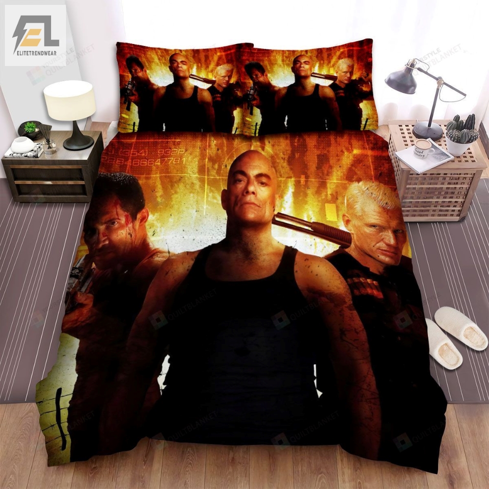Universal Soldier Day Of Reckoning Movie Poster Bed Sheets Spread Comforter Duvet Cover Bedding Sets 