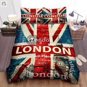 Union Jack London Bed Sheets Duvet Cover Bedding Sets elitetrendwear 1 1